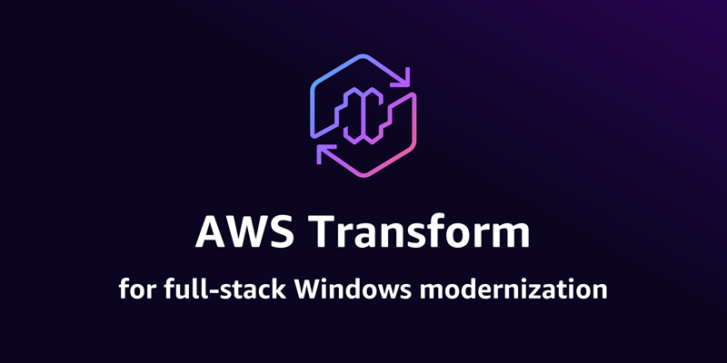 Thumbnail for AWS Transform for full-stack Windows modernization