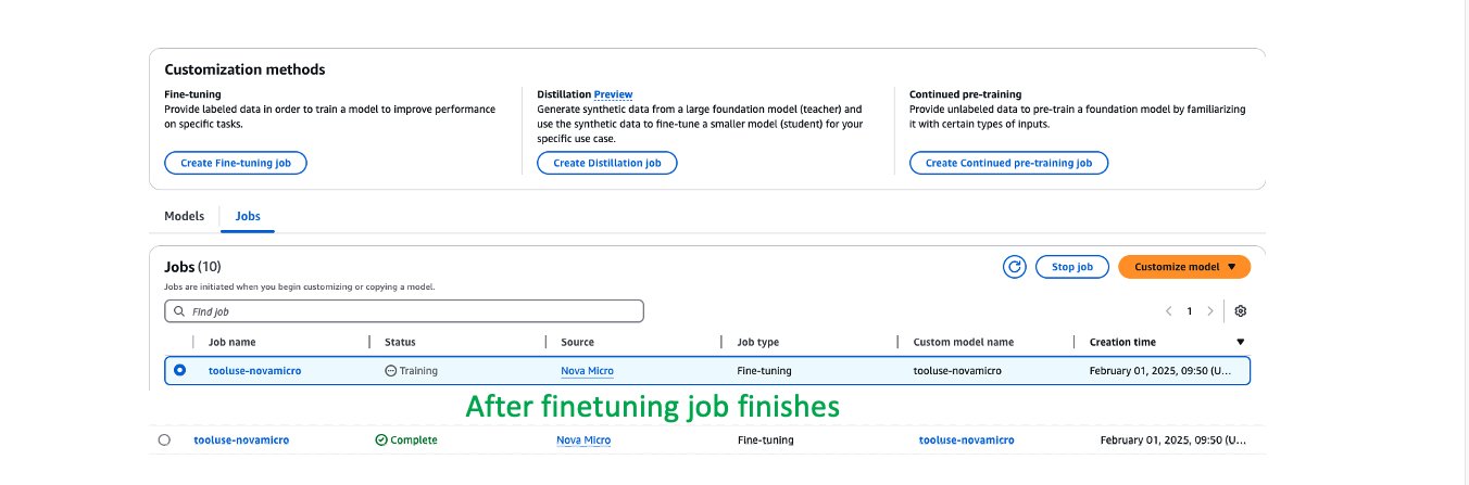 tracking finetuning job progress