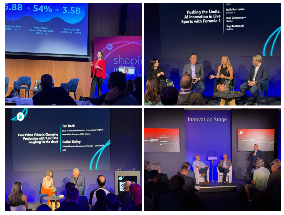 AWS speakers and guests presenting across many stages, and topics, at IBC 2025.