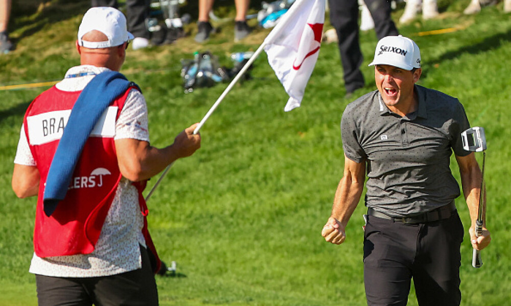 Keegan Bradley wins the 2023 Travelers Championship