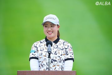 今季4勝目を挙げ、メルセデス・ランキング1位に返り咲いた竹田麗央