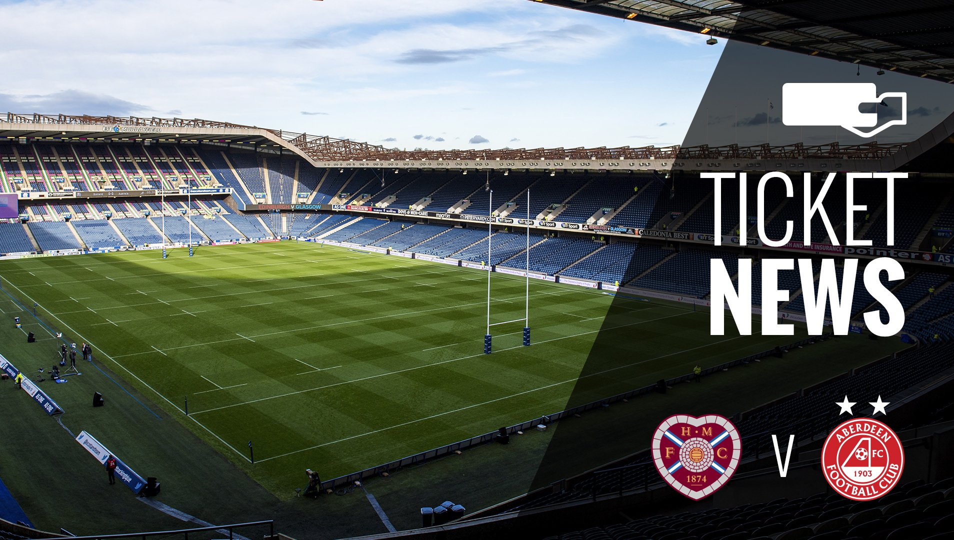 Aberdeen Fc Ticket Details Hearts V Aberdeen Saturday 9th September