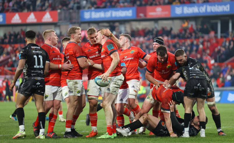 Munster Rugby Team Named Munster Side To Face Dragons