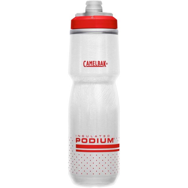 Camelbak Podium Chill, Color: Firey Red/White, Size: 24oz