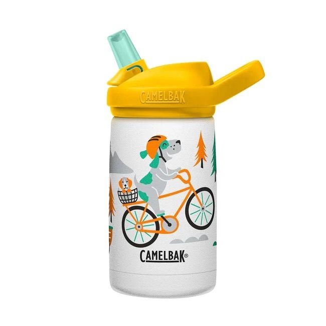 Camelbak Eddy+ Kids SST Vacuum Insulated, Color: Biking Dogs, Size: 12oz