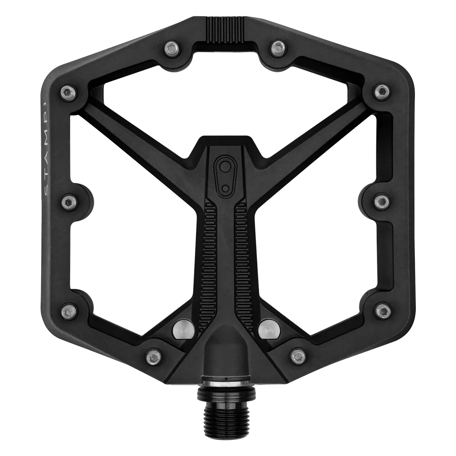 Crank Brothers Stamp 1 Pedals, Color: Black, Size: Large