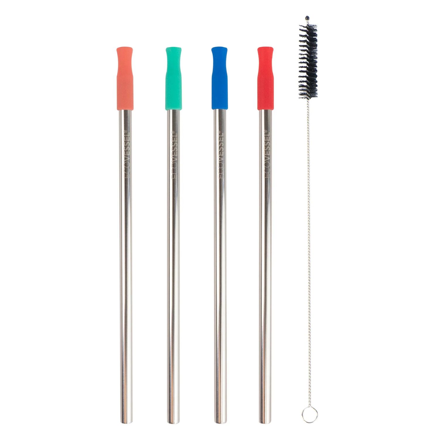 EcoVessel Strawset - Pack of  Four