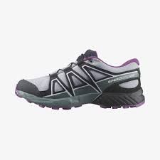 Salomon Speedcross Youth J, Color: Black Sparlking Grape, Size: 1