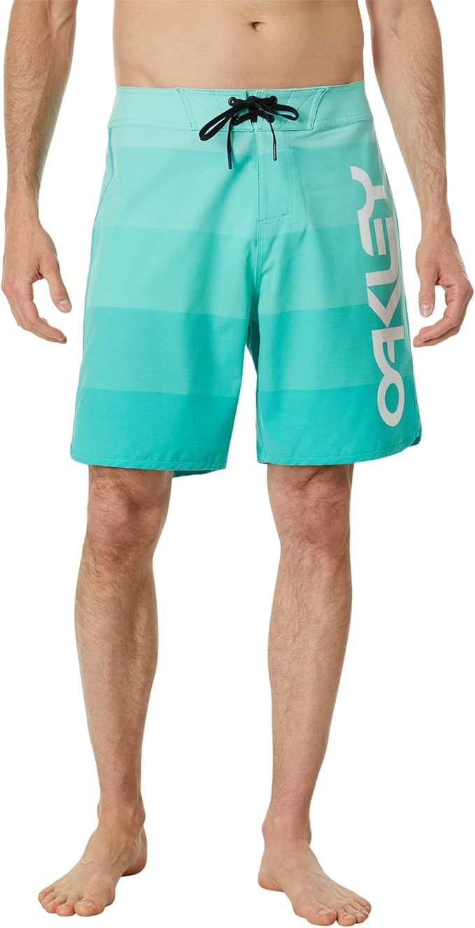 Oakley Retro Mark Boardshort, Size: 32, Color: Teal Blue