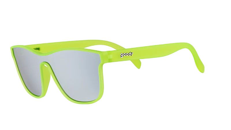 Goodr VRG Sunglasses, Style: Naeon Flux Capicitor