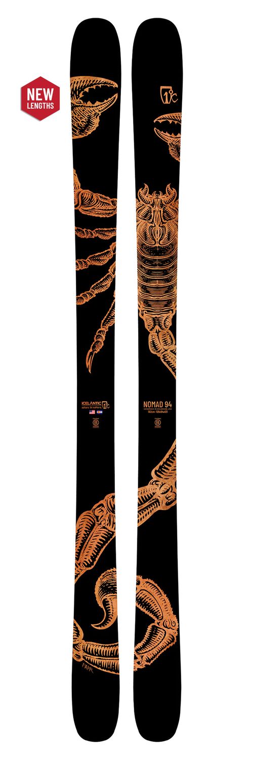 Icelantic Nomad 94 25/26, Size: 166