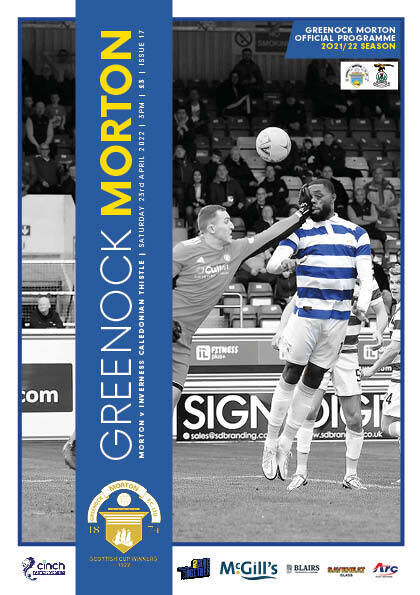 Greenock Morton V Inverness Caledonian Thistle 23 04 22