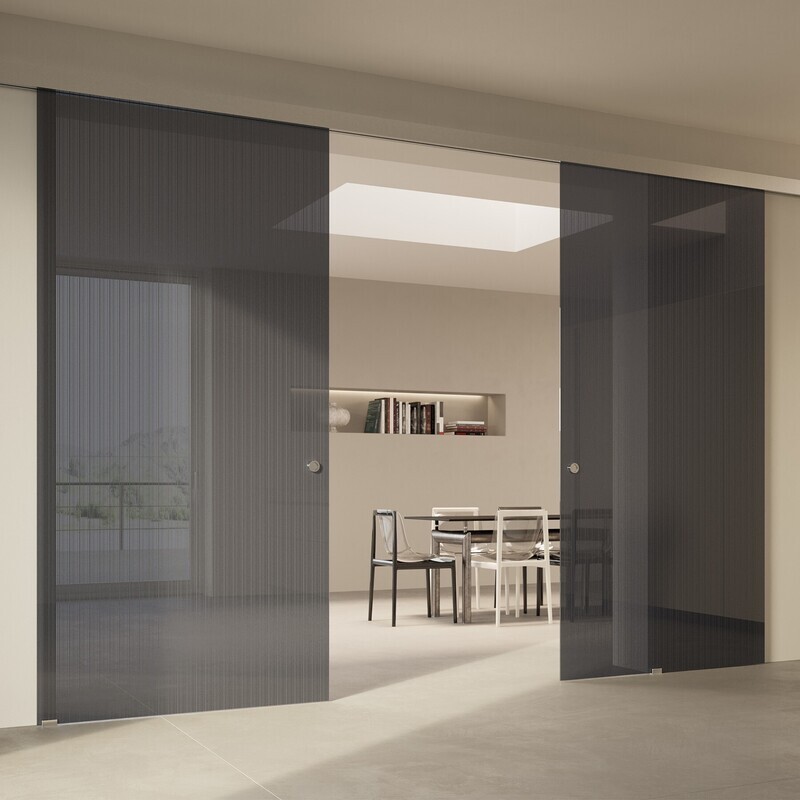 Scenario Visio Vidrio Strip transparente grigio