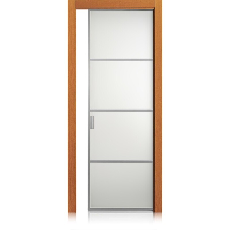 Puerta Cristal Frame/3 blond