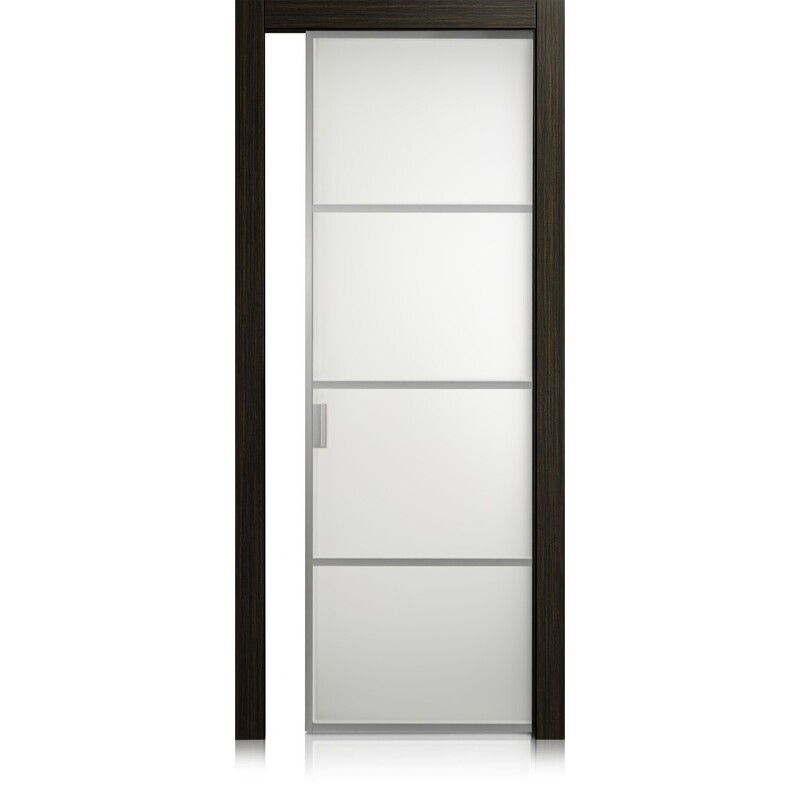 Puerta Cristal Frame/3 materic noir