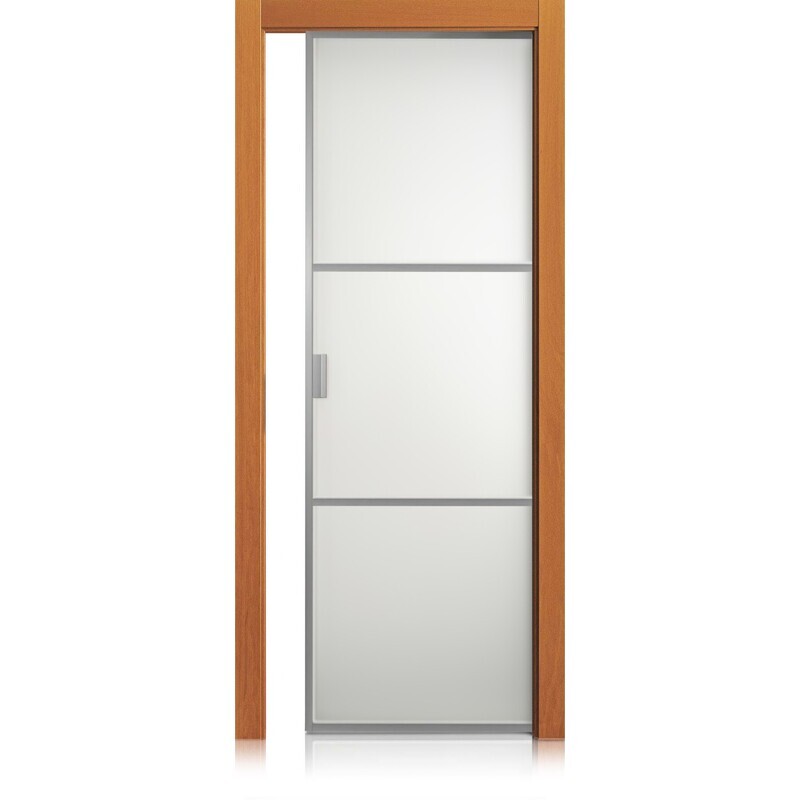 Puerta Cristal Frame/2 blond