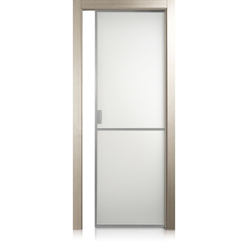 Puerta Cristal Frame/1 grafis beige