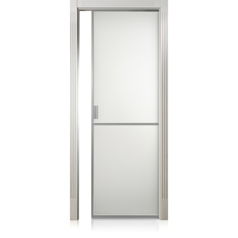 Puerta Cristal Frame/1 Envejecido con hilo de oro/plata