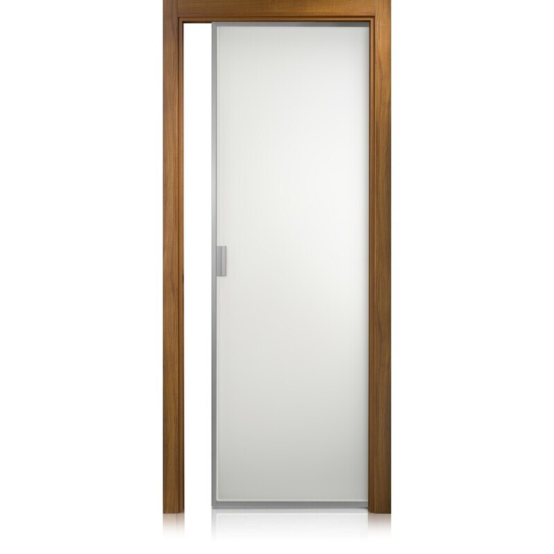 Puerta Cristal Frame noce