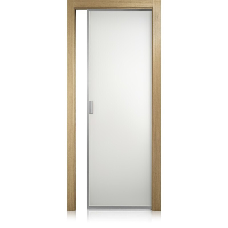 Puerta Cristal Frame rovere gold