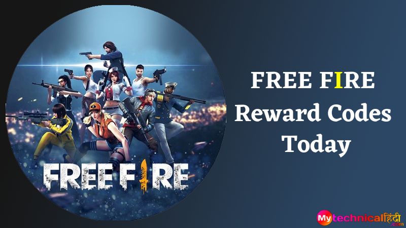 Free Fire Reward Codes Today