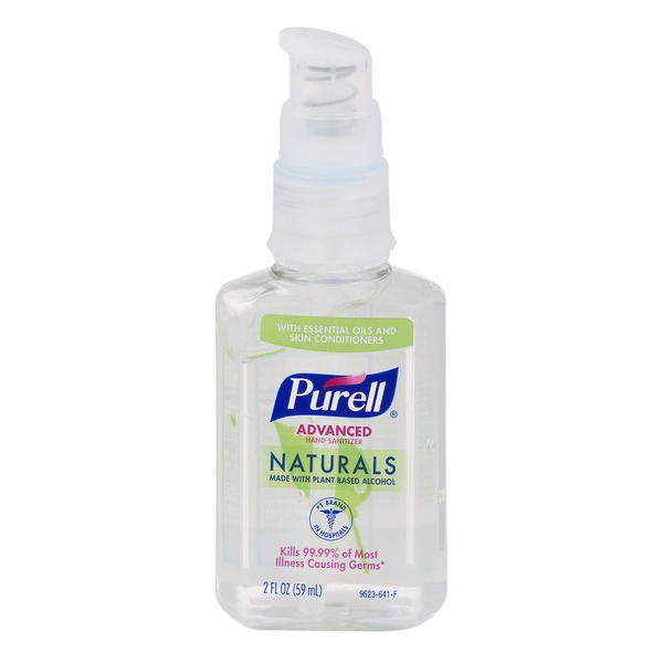 Purell Advanced Hand Sanitizer Naturals 2 Fl Oz Instacart