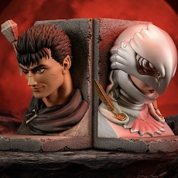 GUTS AND GRIFFITH FACE OFF IN DARK HORSE DIRECT�S NEWEST BOOKENDS