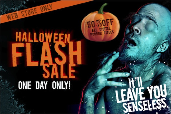 BOO!�Halloween Flash Sale, Horror Samplers, Nerdist Haiku Contest and more!