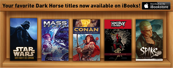 Dark Horse Launches on Apple's iBookstore!