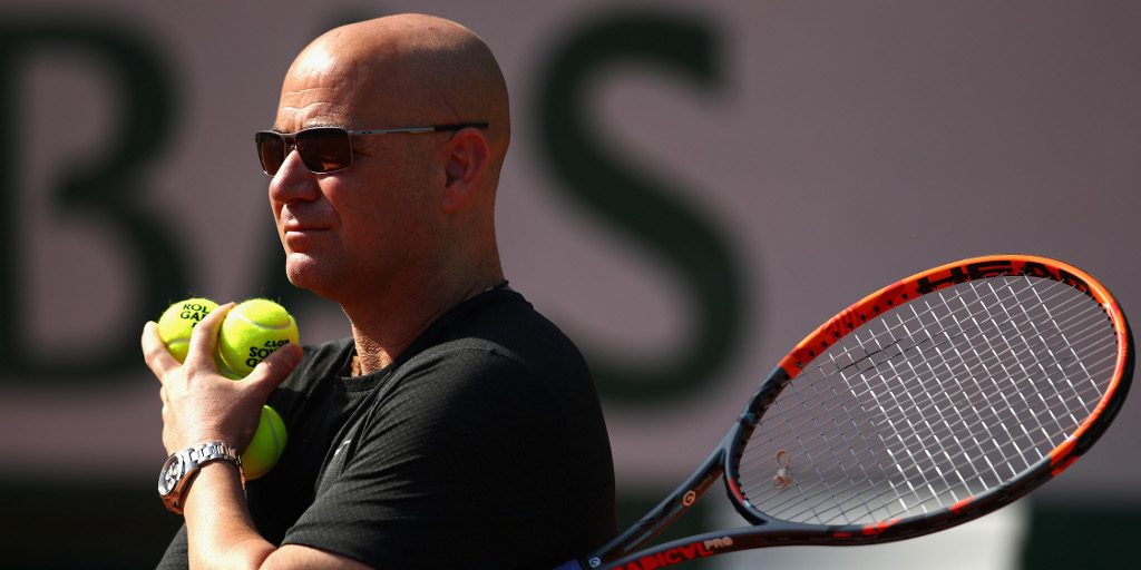 Andre Agassi coaching