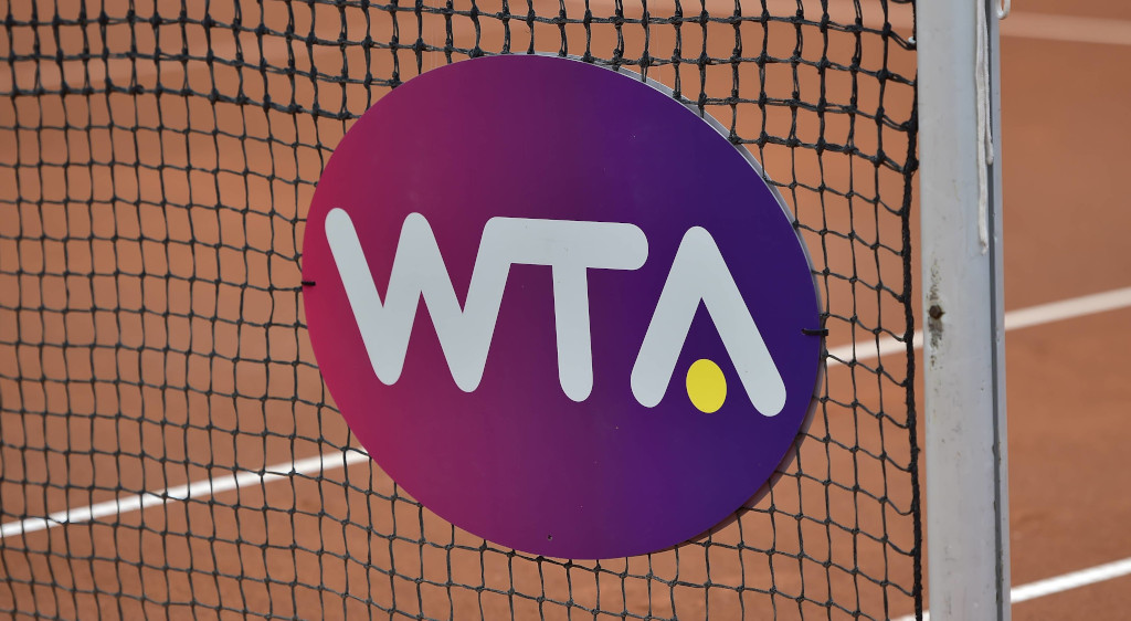 WTA Tour sign / logo