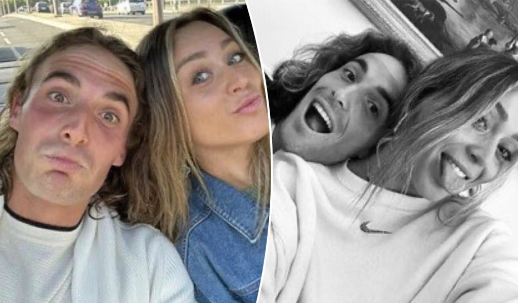 Stefanos Tsitsipas and Paula Badosa