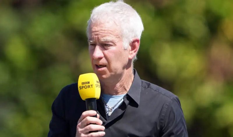 How much did the BBC pay John McEnroe for Wimbledon role and how does it compare to Gary Lineker’s salary?