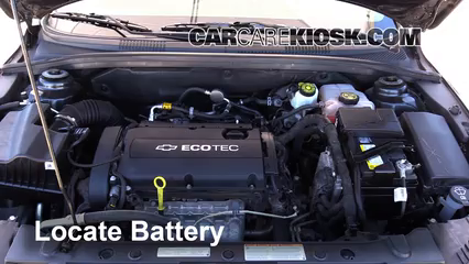 Battery Replacement 2011 2016 Chevrolet Cruze Ls 1 8l 4 Cyl Sedan 4 Door