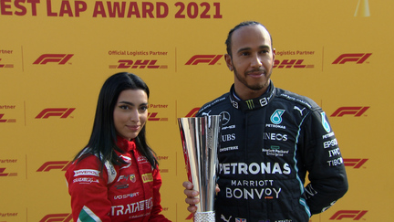 Lewis Hamilton wins 2021 DHL Fastest Lap Award