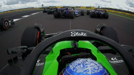 2024 British Grand Prix: Best race start onboards