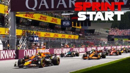 2024 Austrian GP Sprint: Verstappen leads away as Piastri challenges Norris on the start