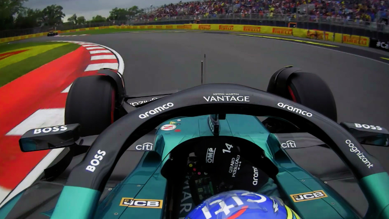 WATCH: Ride onboard with Alonso for the fastest lap of Friday practice in Canada