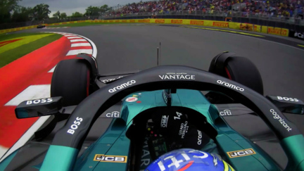 2024 Canadian GP FP2: Onboard with Fernando Alonso for the fastest lap of Friday practice