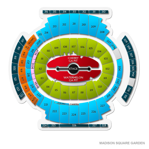 Harry Styles Love On Tour Stage Layout