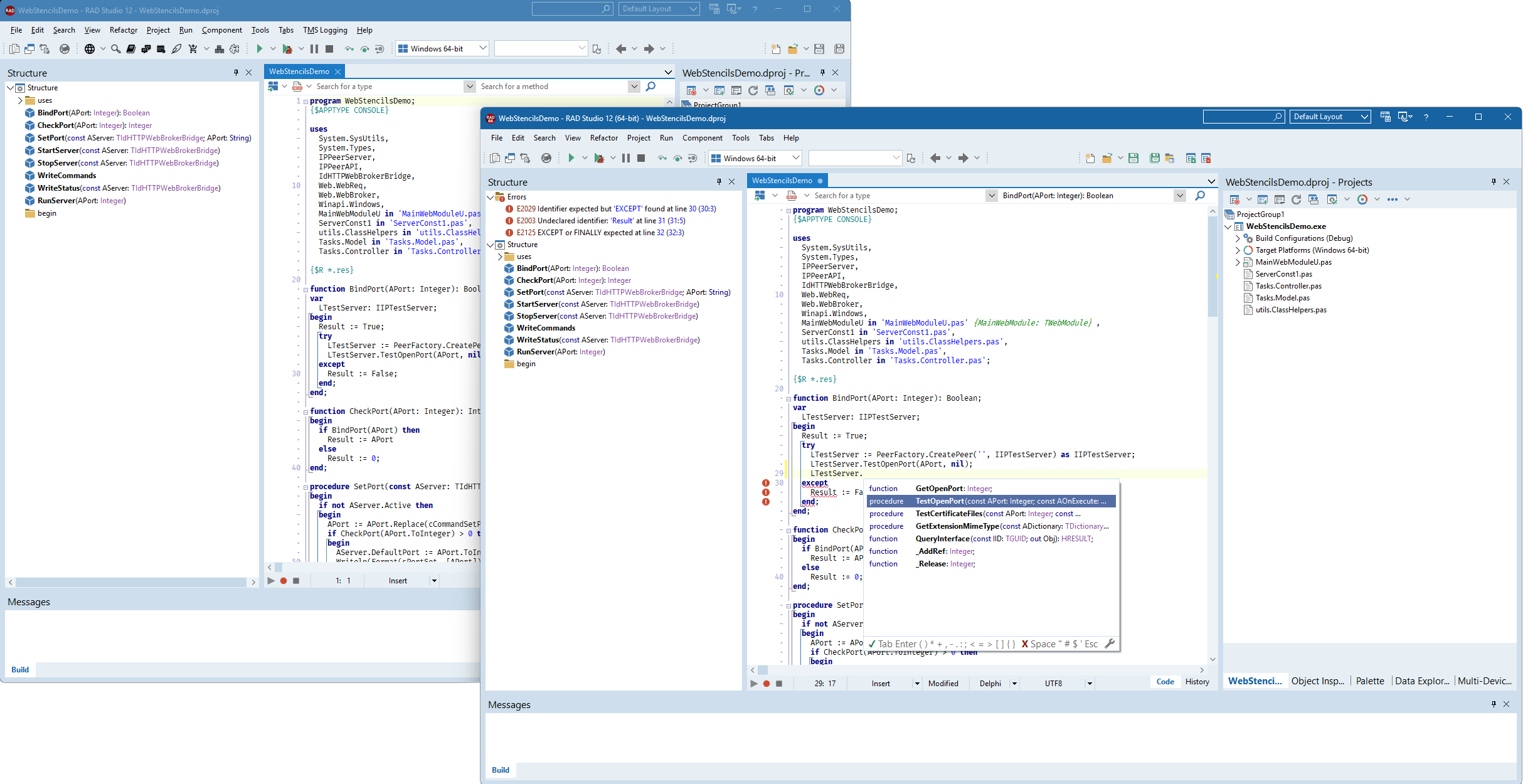64bit and 32bit IDEs side by side