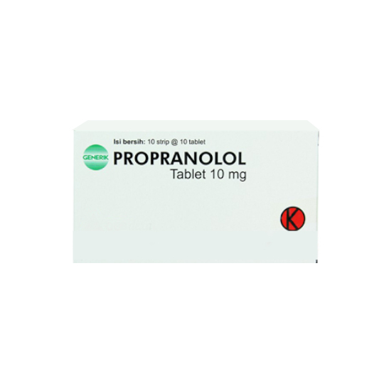 Propranolol 10 Mg 10 Tablet Kegunaan Efek Samping Dosis Dan Aturan Pakai Halodoc