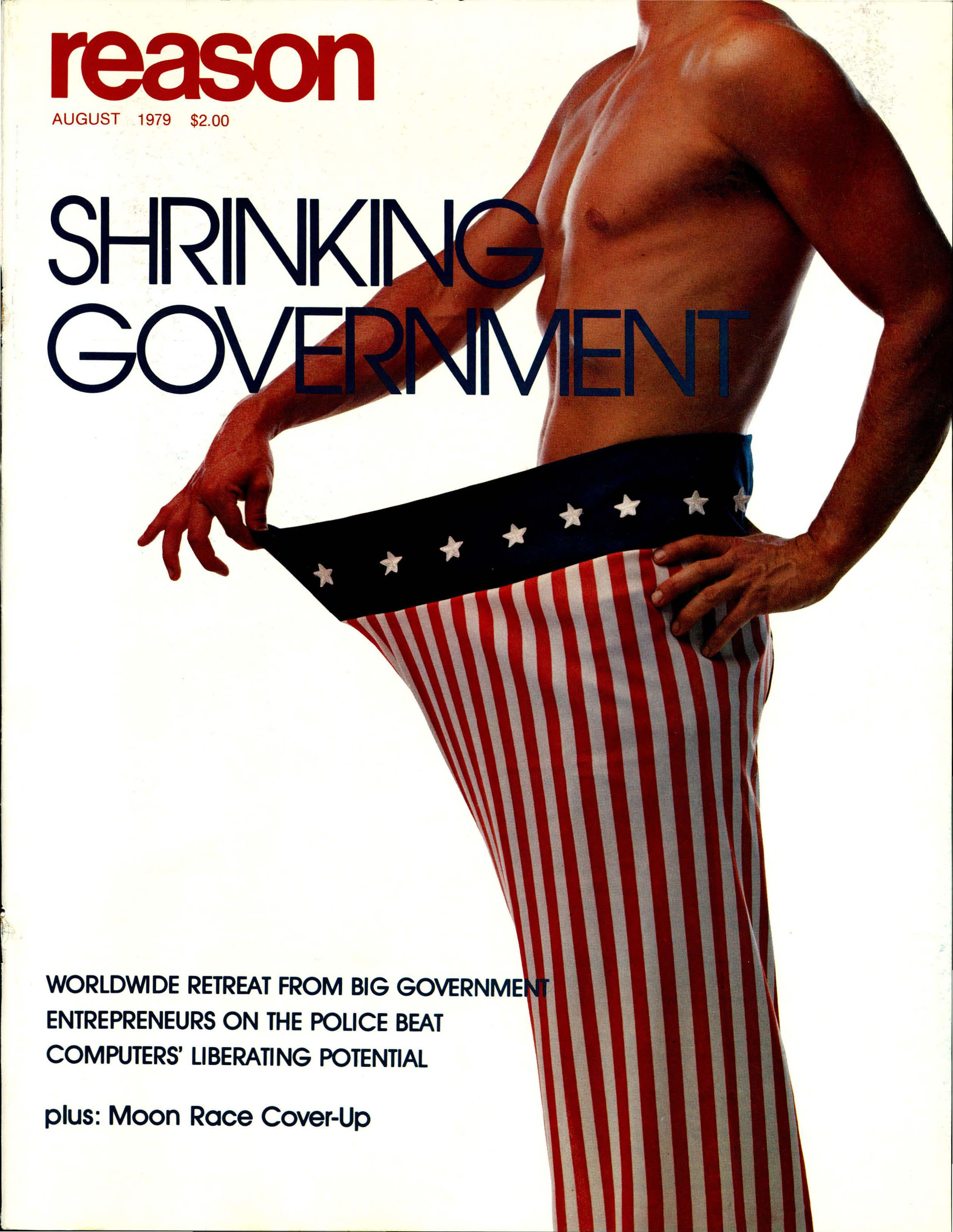 Reason magazine, August 1979 cover image