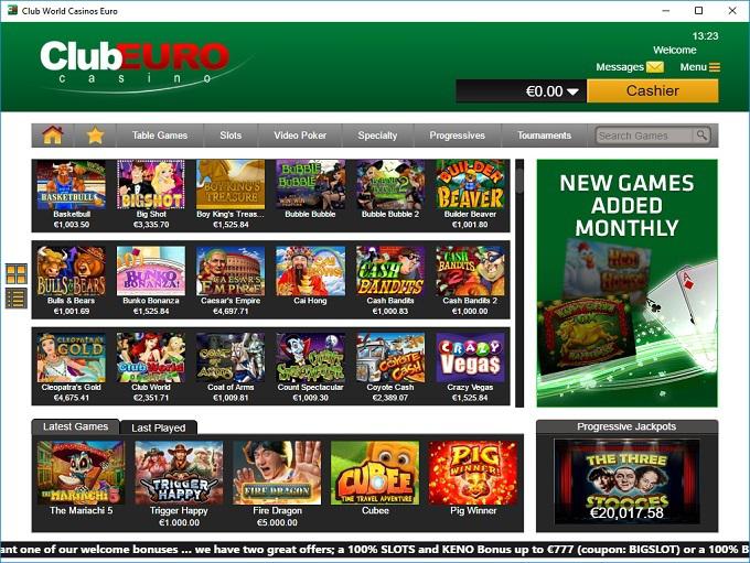 Club Euro Casino Review