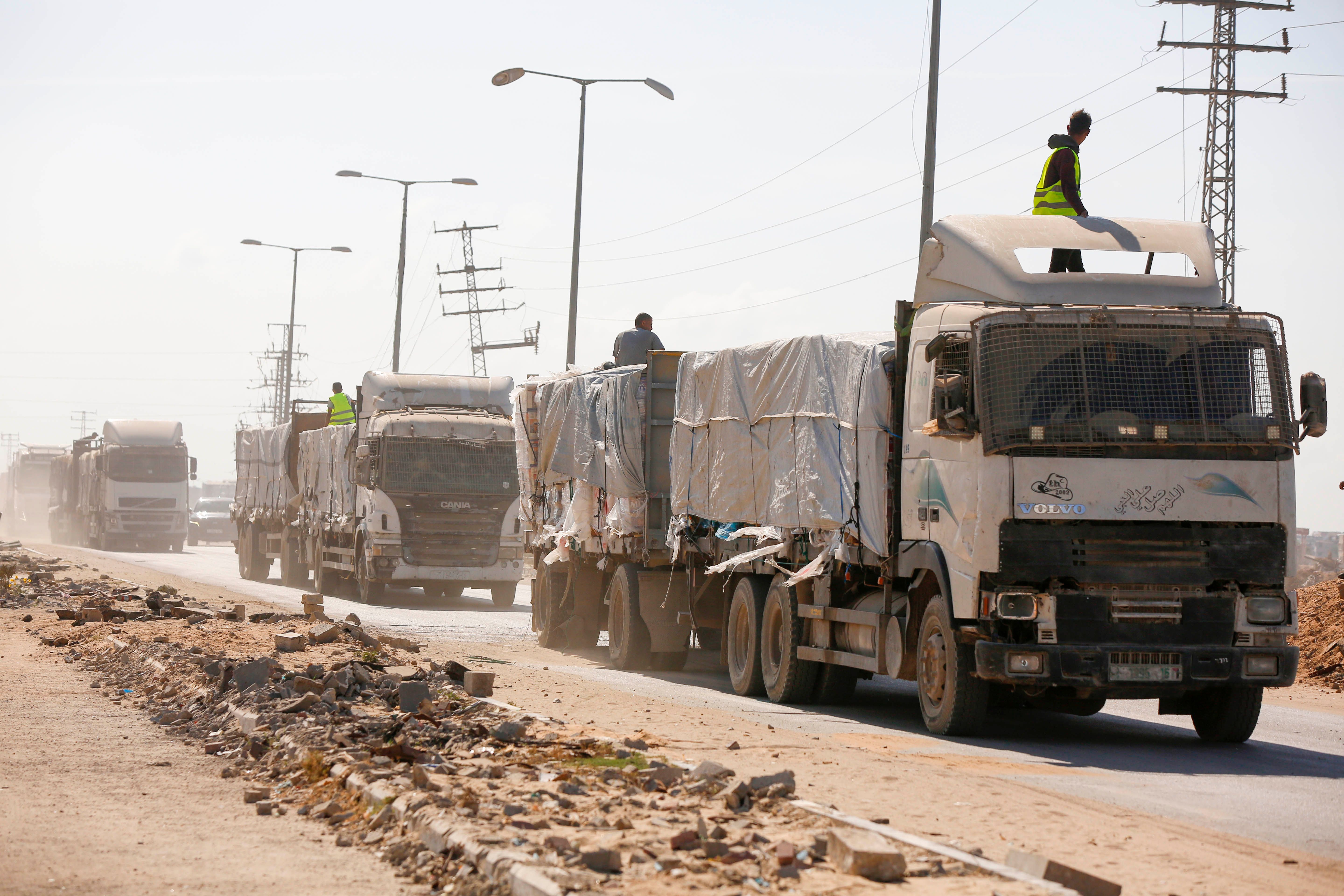 'Entirely false': Officials in Gaza deny US allegation that Hamas looted aid truck