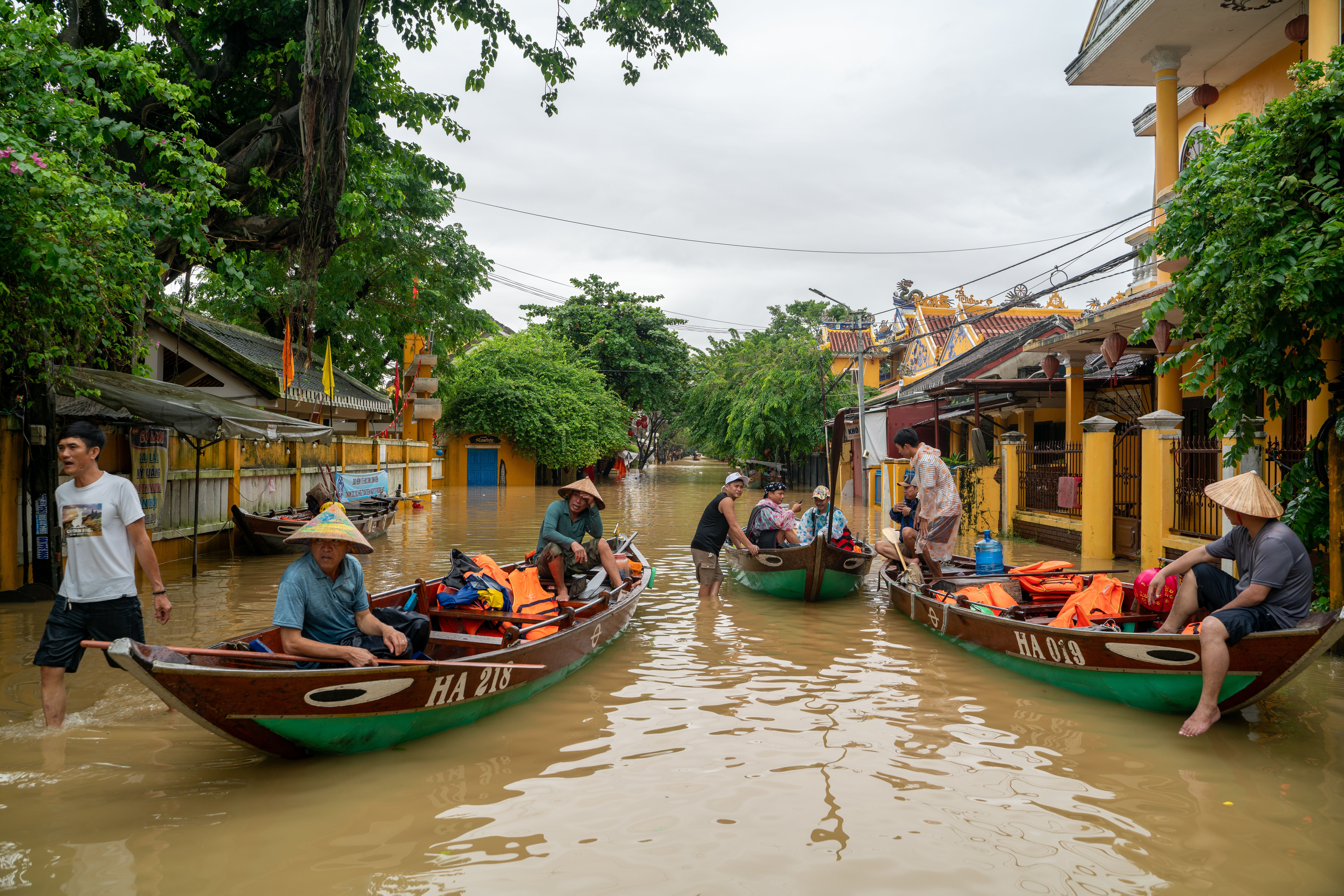 At least 35 dead as record floods devastate central Vietnam