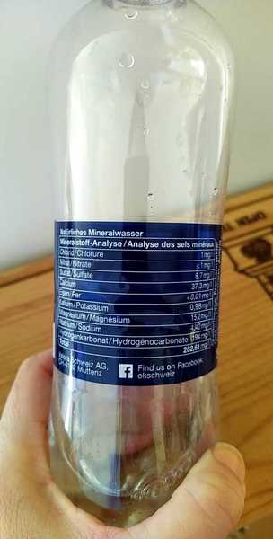 Product Ok Eau Minerale The Open Food Repo