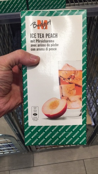 Product M Budget Ice Tea Peach Mit Pfirsicharoma The Open Food Repo