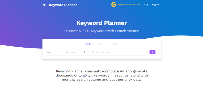 Keyword Planner