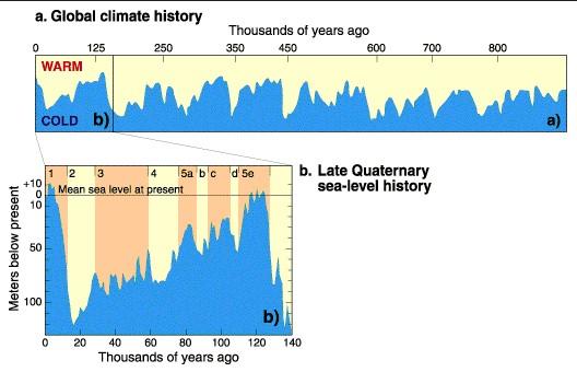 Case Study 11 000 Years Of Sea Level Change